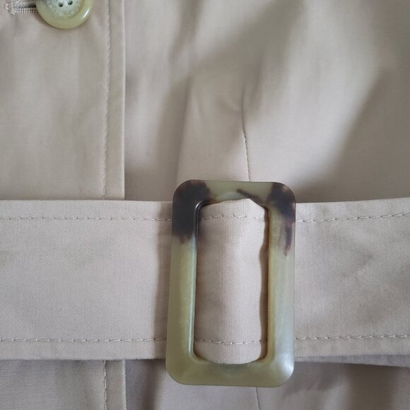 LIKE NEW. Classic double breasted trench coat - Picture 5 of 12